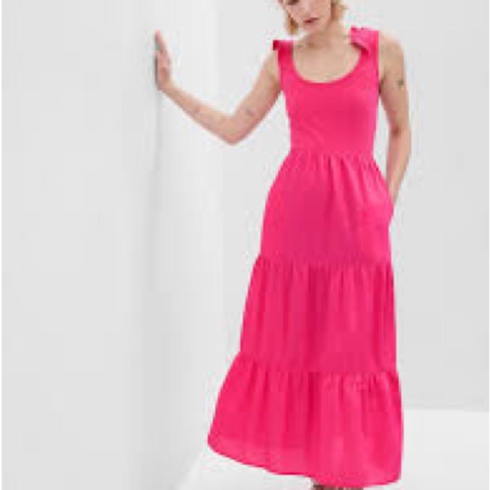 Limited Gap Flutter sleeve maxi dress